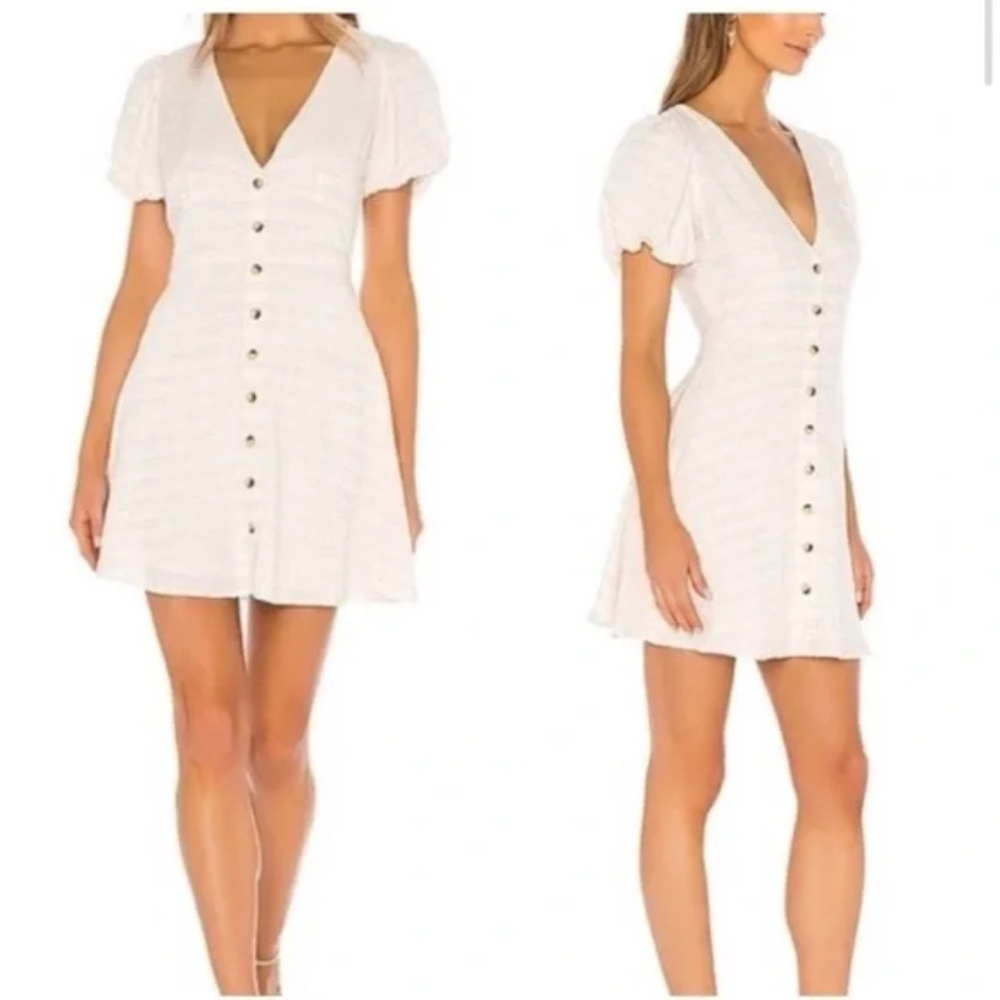 L*SPACE Sabrina Dress in Ivory - Large